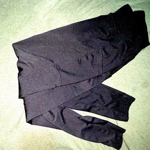 Women’s black “BUZZ” black workout/joggers